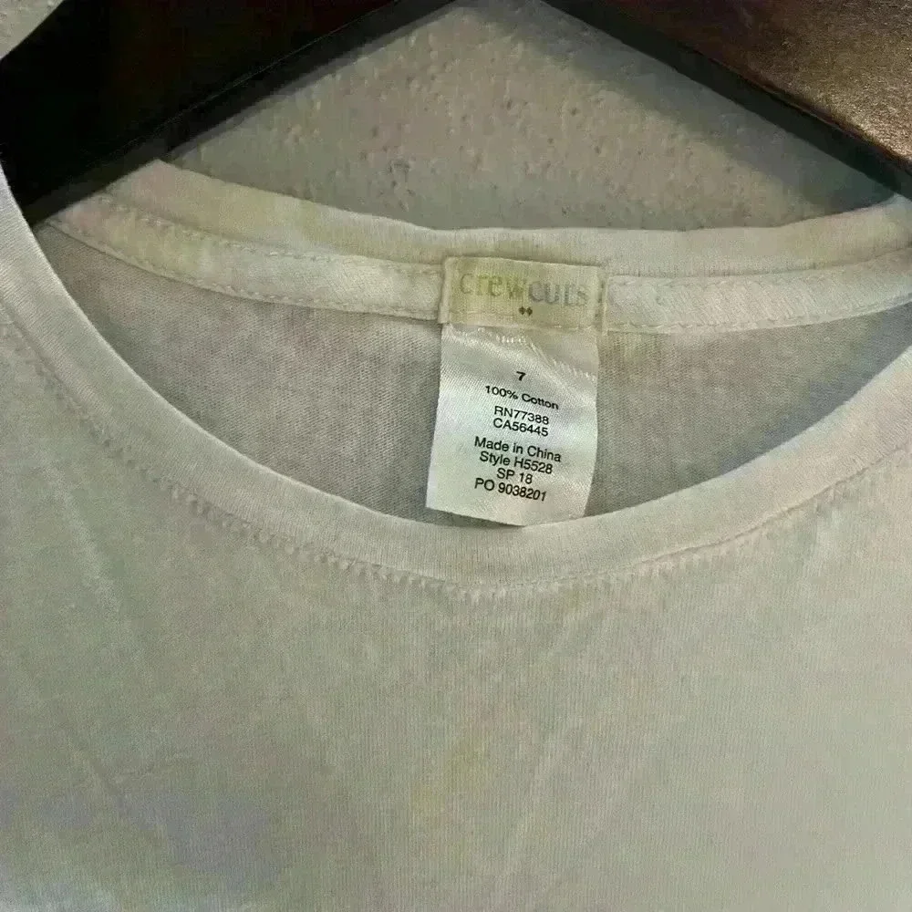 Crew Cuts Shirt Dress - Size 7 - Picture 3 of 4